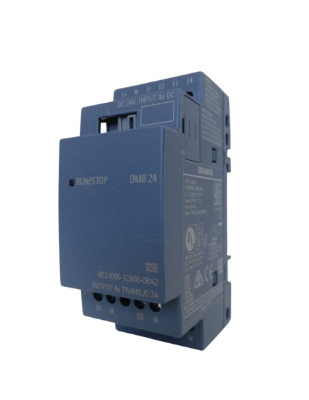 Siemens 6ed10551cb000ba2 logo! dm8 24 expansion module